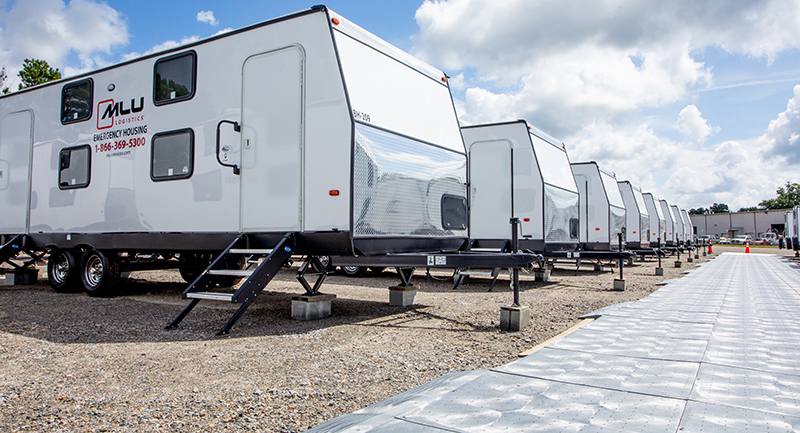 ArmorDeck flooring for disaster recovery